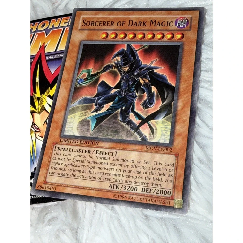 Yu-Gi-Oh Sorcerer of Dark Magic MOV-EN002 Limited Edition Movie Promo Super Rare